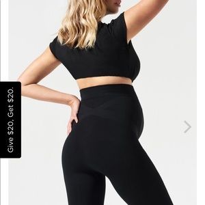 BLANQI MATERNITY BELLY SUPPORT LEGGINGS